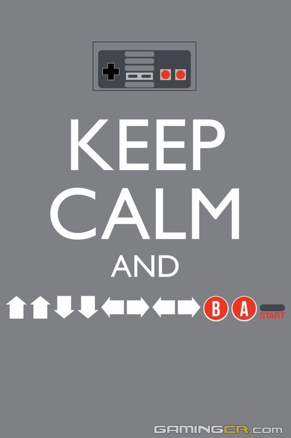 Keep Calm and Game On!