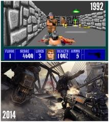 Wolfenstein: Antes y Ahora