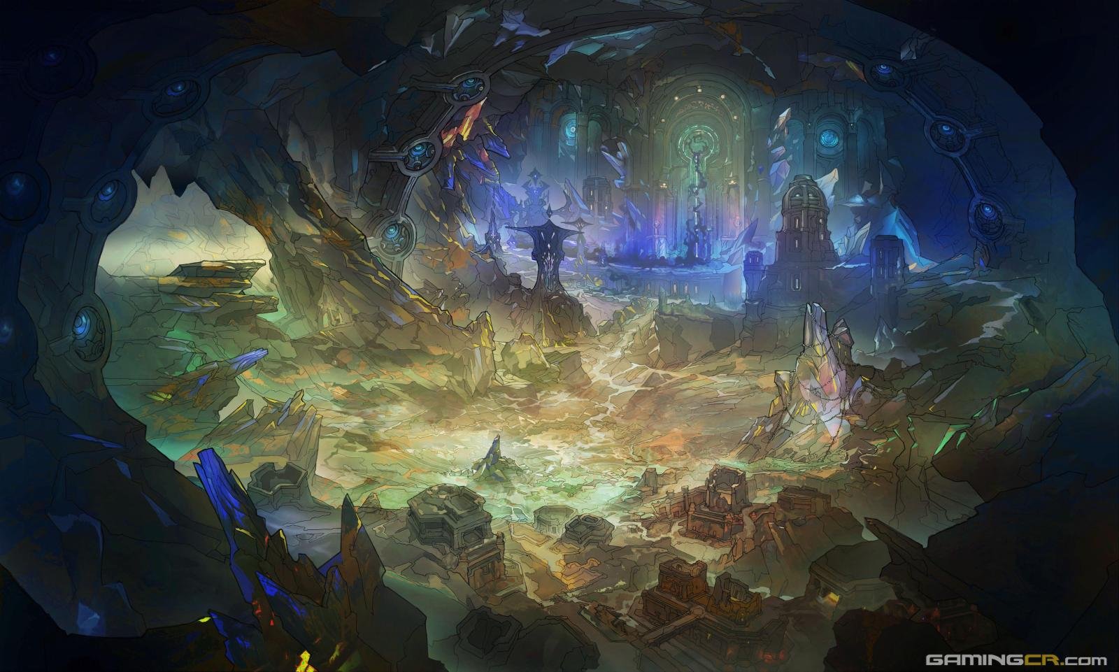 World of Warcraft: Midnight – Eclipse | The Mantle Vault (arte conceptual)