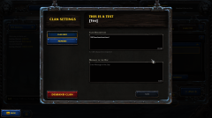 Warcraft III: Reforged – Forsaken Kingdom | Interfaz de clanes