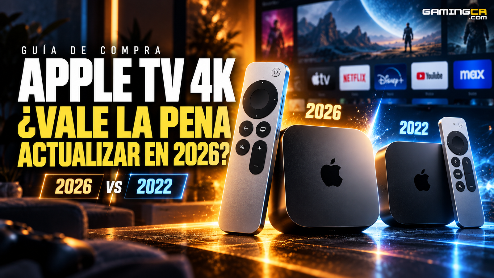 Apple TV 4K 2026 vs. 2022: más potencia, inteligencia artificial y un precio que obliga a pensarlo dos veces